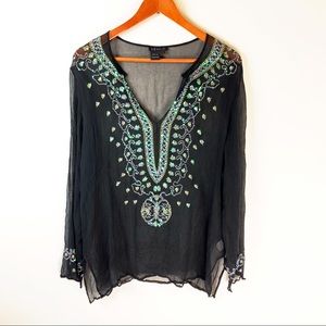 Venus Swimsuit Beach Cover-up Top Sequin